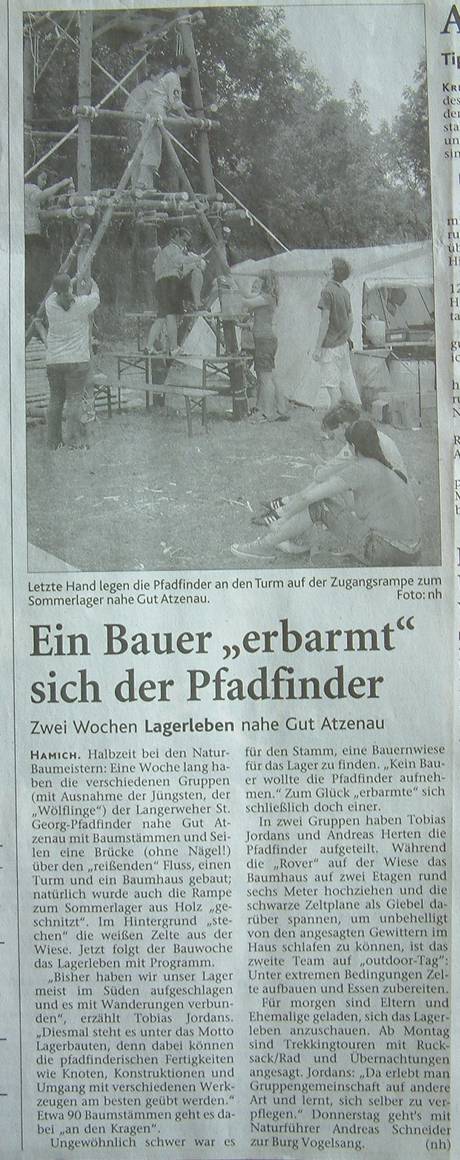 06-07-29 DZ Ein Bauer erbarmtm sich der Pfadfinder