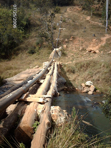 12 Provisorische Brücke