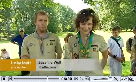WDR-Bericht mit Susanne