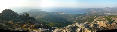 Panorama erste Bergtour